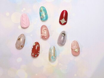 ギャザーパーティー 乃木坂店(gatherparty)/シーズンネイル【Winterネイル】