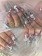 トイヴ ネイル(toyve nail)の写真/長さ出しで理想の美爪に♪シンプルデザイン～持ち込みデザインにオススメ☆ワンホン、推しネイルにも◎