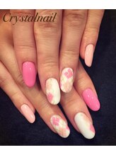 クリスタルネイル ボンベルタ橘店(CRYSTAL NAIL)/アーガイルネイル