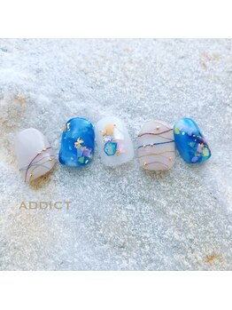 アディクト 恵比寿店(ADDICT)/【HAND】DESIGNアート