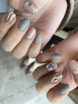 ニキ ヘアー ネイル(niki hair nail)/マットネイル