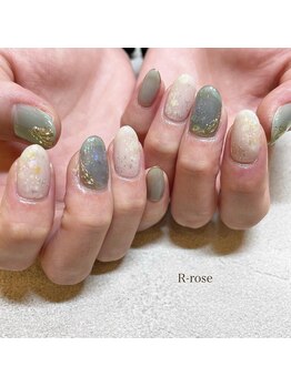 アールローズ(R-rose)/グリーンカラー ¥9020