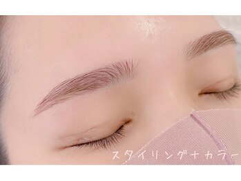 チアフル(cheerful)/アイブロウスタイリング+カラー