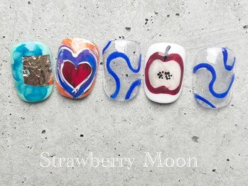 サロンストロベリームーン(Salon Strawberry Moon)/ちぐはぐ¥8500 ※KEITO担当