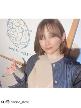 フローフシ∞/インフルエンサー西野翔様