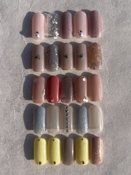 ココロネイル 半田山店(Cocolo nail)の写真/季節によって変わる定額デザイン♪仕上がりの美しさでお気に入りサロンの仲間入りに★<定額デザイン¥7,480>