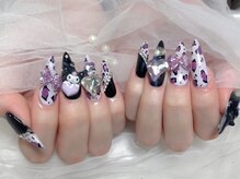 ロワ バイ ジョアアンジェ(Roi by joieange)/推しネイル/Y2K/レオパード/平成