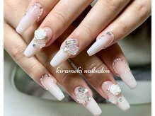 キラメキネイルサロン(Kirameki nail salon)の雰囲気(ワンホン韓国パーツいっぱい*長さだしもOK☆)
