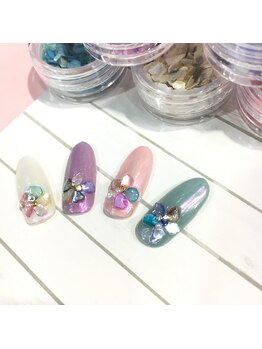 ハイブネイル(Hive nail)/シェルストーン☆