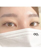 アオ おもろまち(ao.)/まつ毛パーマ◇アイシャンプー込