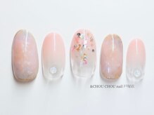 アンドシュシュネイル(&CHOU CHOU nail)/定額￥７９８０