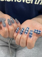 ウズ 和歌山店(UZU)/チェックネイル