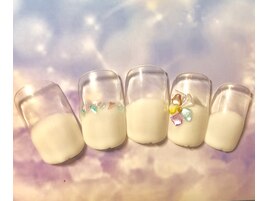 丸フレンチ＋シェルラインFlower