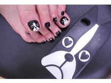 ネイルサロン ビューティーマジック 川口店/持ち込みアート　犬