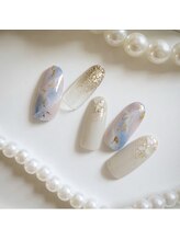 ビーケア 自由が丘店(B.care)/大理石ネイル¥6480