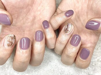 プリズム(PRISM)/ジェルネイルワンカラー+¥6500