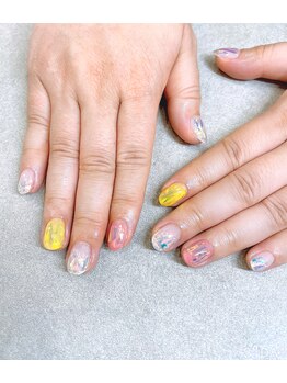 プライズアイリス アイラッシュ 池袋東口店(prize Iris eyelash)/シアーフィルムネイル【池袋】