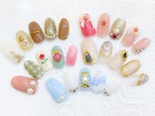 ネイルコレクション ピンク(Nail Collection Pink)/ジェル定額￥9990★ブローチ