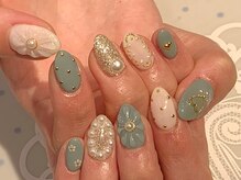 レミア 関内(REMIA)/4月　ぷっくりフラワー