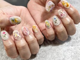 フラワーネイル