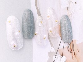 キラキラネイル￥5980