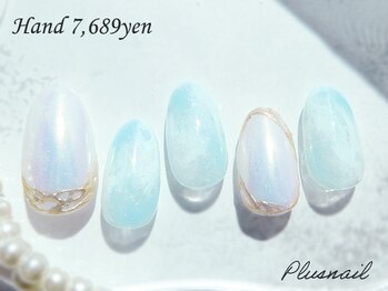 プラスネイル 町田店(PLUS NAIL)/【2391】定額7,689円夏ネイル