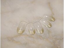 ドールズ ネイル(DOLLS NAIL)/ラメフレンチ