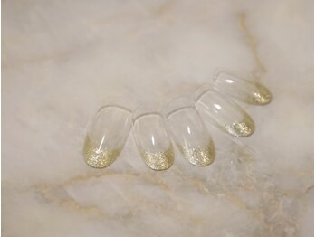 ドールズ ネイル(DOLLS NAIL)/ラメフレンチ