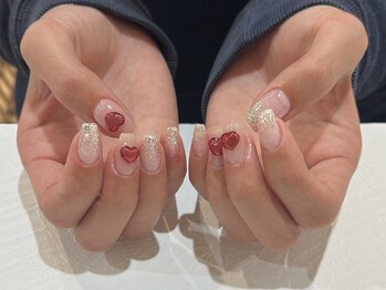 プラス サード(Plus 3rd)/ハートネイル by yuki.i