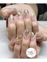 エテルナ ネイル(eterna nail)/ラメ散らし