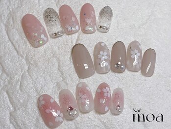 モア(moa)/桜 春ネイル 新所沢