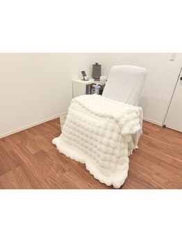 ゆったり空間で施術が受けられるサロン