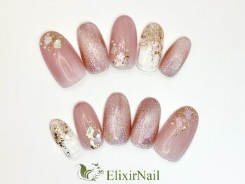 エリクサーネイル 神田(Elixir Nail)/シンプル /クーポン使用