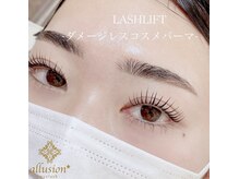 アリュージョン 天王寺北口店/まつげパーマ/パリジェンヌ/眉毛