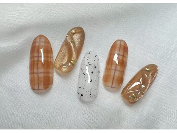 #221【チェック柄×マグネット】