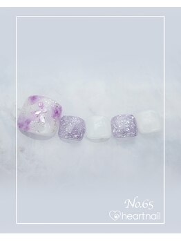 はあとねいる 六本松店/フットネイル:No.65