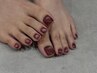 Foot / ワンカラーネイル【他店＆自店オフ無料】