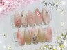 【新規5480】 ★春色ふんわりっ♪ ☆桜/リュクスネイル ¥7700→5980