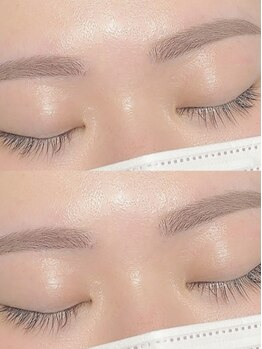 アイブロウ&まつげパーマ mi-Re【ミーレ】【3/20オープン(予定)】の写真/【完全個室のプライベート空間】生え癖を見極め理想の目元を実現◎毎朝のメイクも驚くほどスムーズに♪