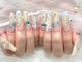 チェック/さくらんぼ/長さだし