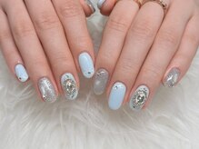 エイト ネイル 渋谷駅前店(eight nail)/ブルーネイル