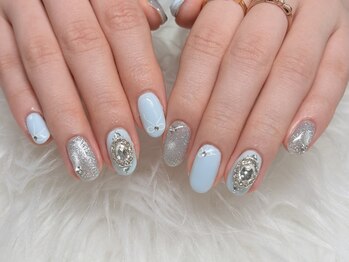エイト ネイル 渋谷駅前店(eight nail)/ブルーネイル