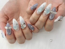スカルプ/ロングネイル/長さ出し