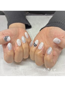 ブライダルネイル 再現