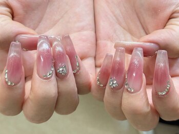 エムワイネイル(MY Nail)/長さだし10本デザイン