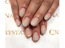 クリスタルネイル ボンベルタ橘店(CRYSTAL NAIL)/シンプルネイル