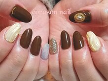 コラソンネイル(corazon nail)/HAND★90分やり放題 シンプル　