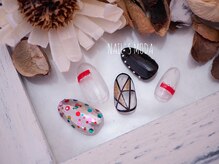 ネイルズ モダ(NAIL'S MODA)/3月の新作/幾何学ブロッキング