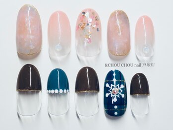 アンドシュシュネイル(&CHOU CHOU nail)/定額￥７９８０