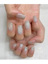 ネイルアート ジマー/クリアニュアンスとマグネット